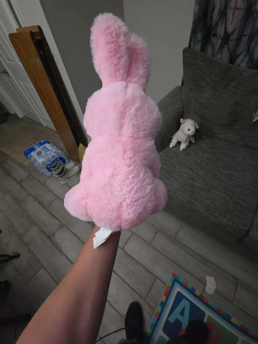 Creatology Pink Plush Bunny Easter Stuffed Toy